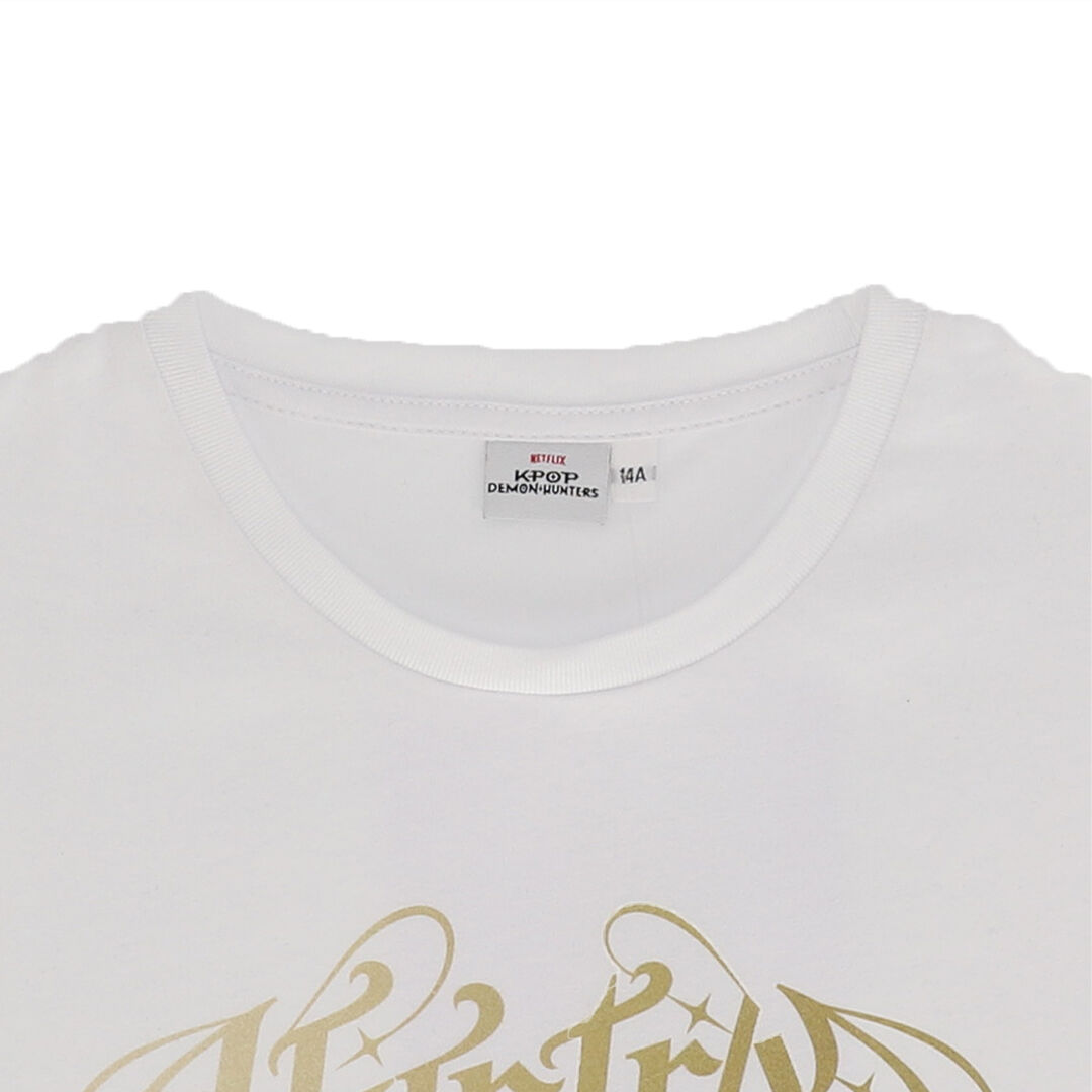 T-shirt | Kpop Demon Hunters | Blanc Huntrix 14 Ans